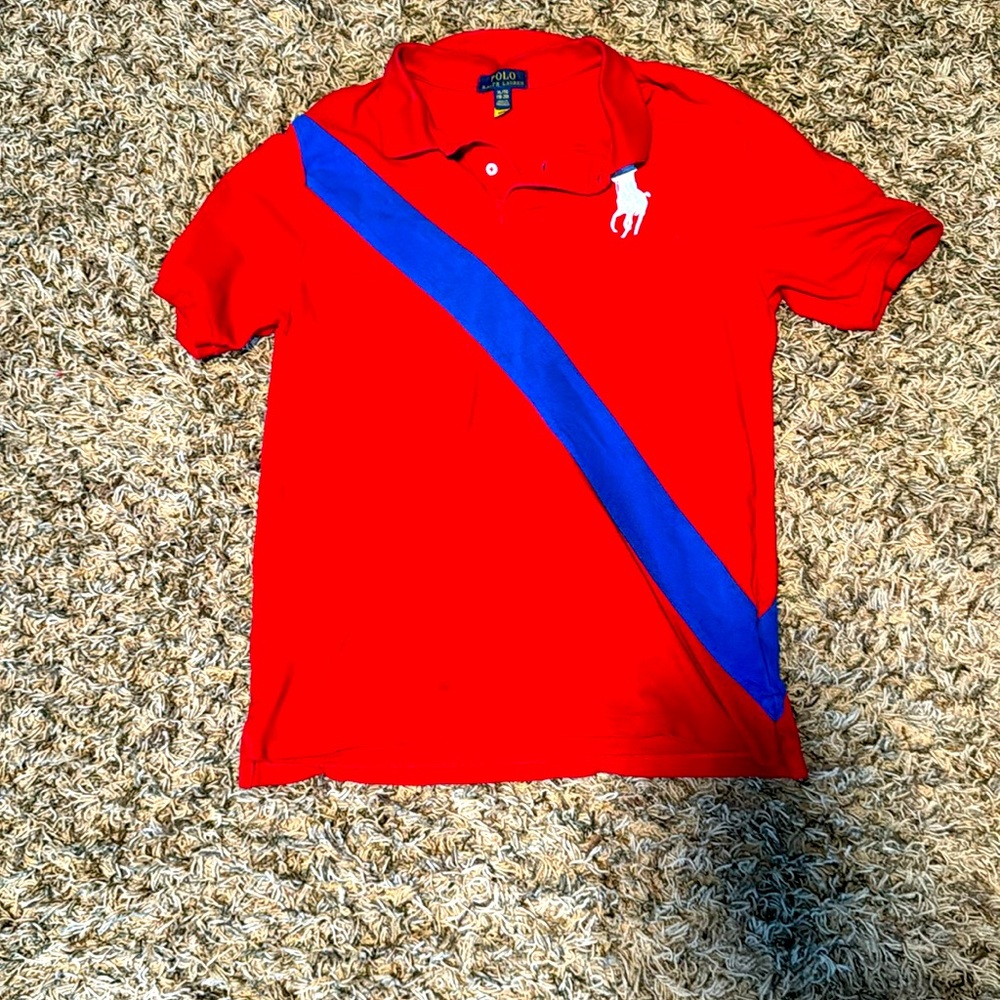 Polo Ralph Lauren Boys 18-20 big pony cotton polo shirt